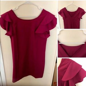 5/25 bundle special! Ruffle Sleeve Mini Dress